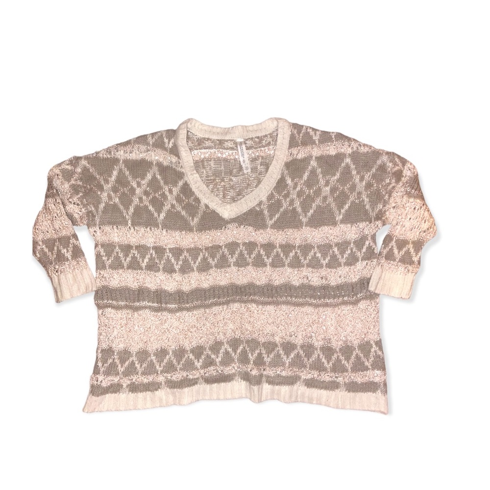 Aeropostale 3/4 length v-neck sweater